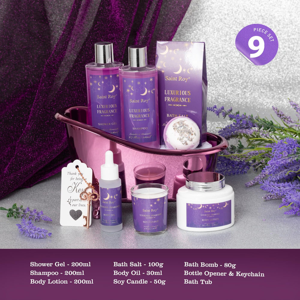 Saint Roy Gel douche lavande texture douce et hydratante