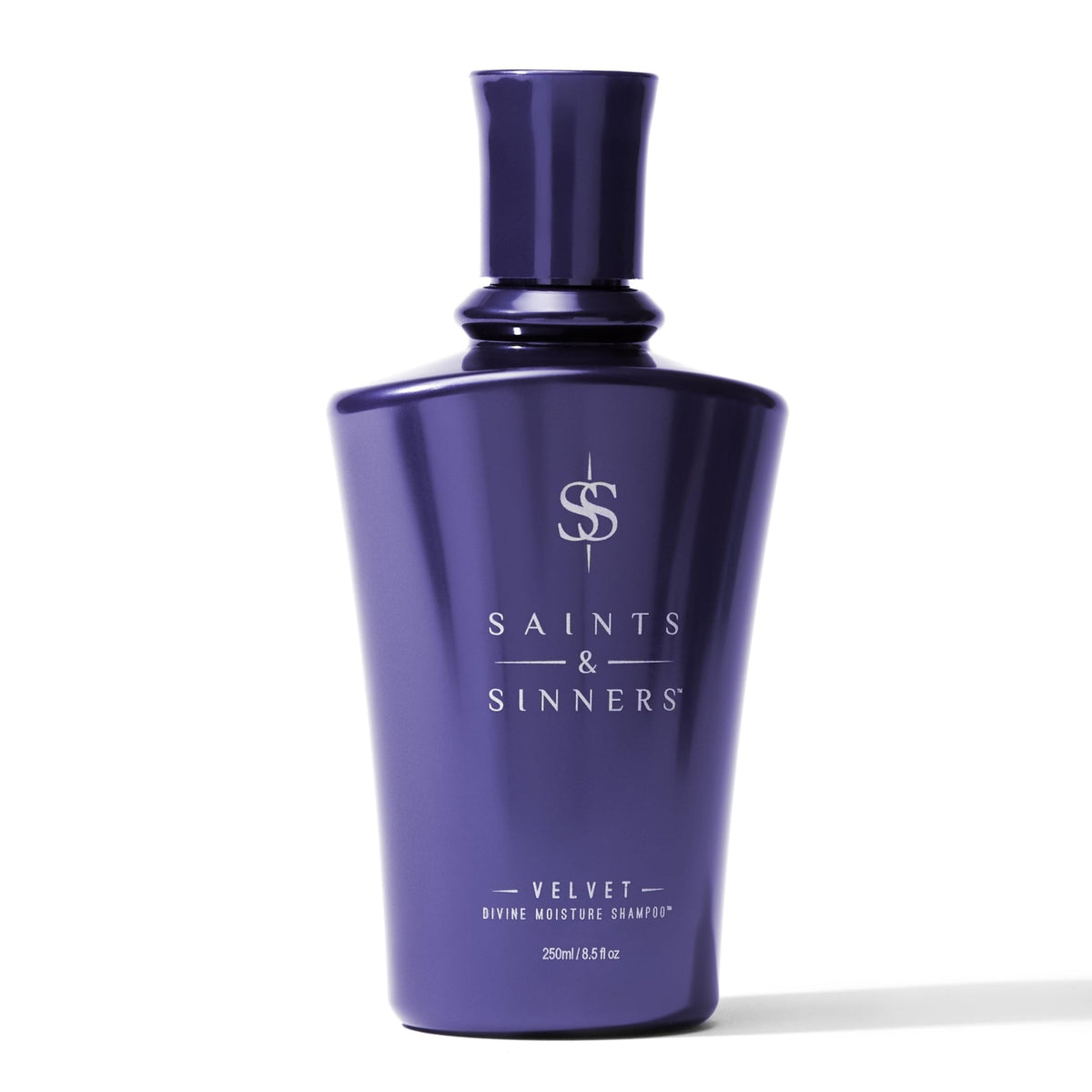 Saints et Sinners Velvet Divine dans sa bouteille, soin hydratant pour cheveux.