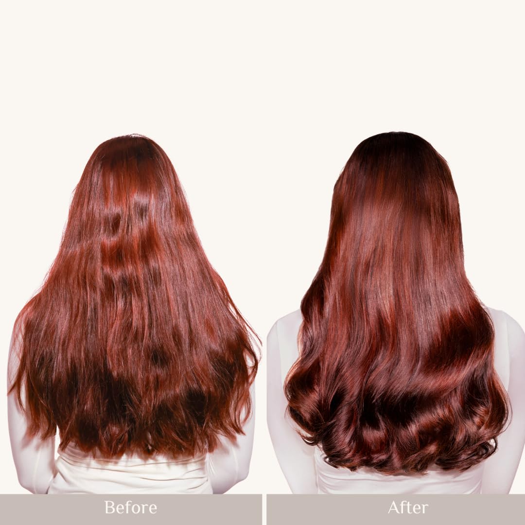 Ingrédients clés vitamine B5 et kératine du Velvet Divine Masque renforçant les cheveux.