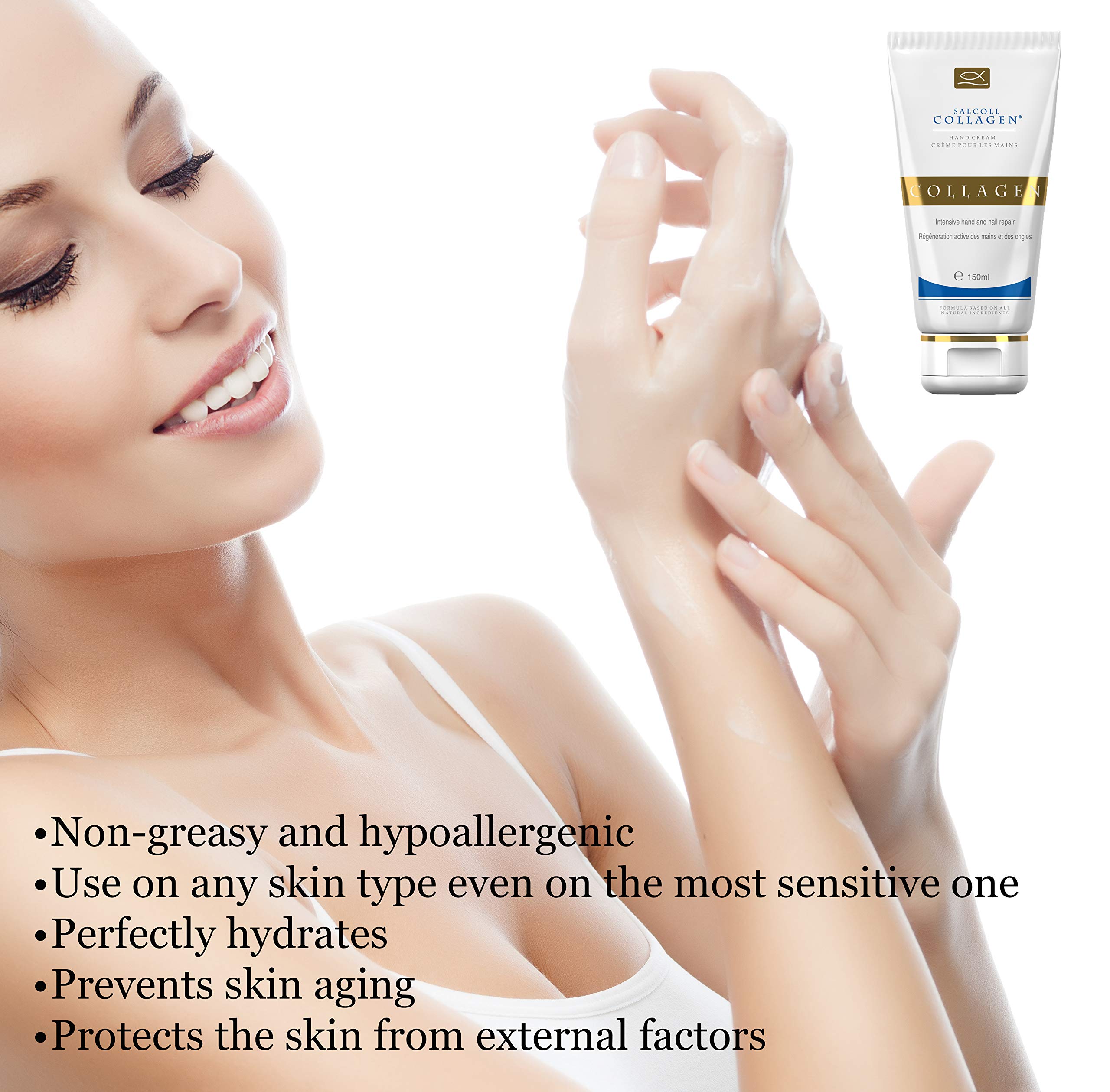 Salcoll Crème Mains – absorption rapide sans sensation grasse