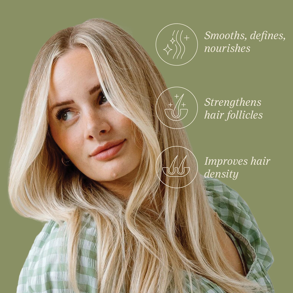 Protection chaleur offerte par Salee Crème de styling avant le brushing.