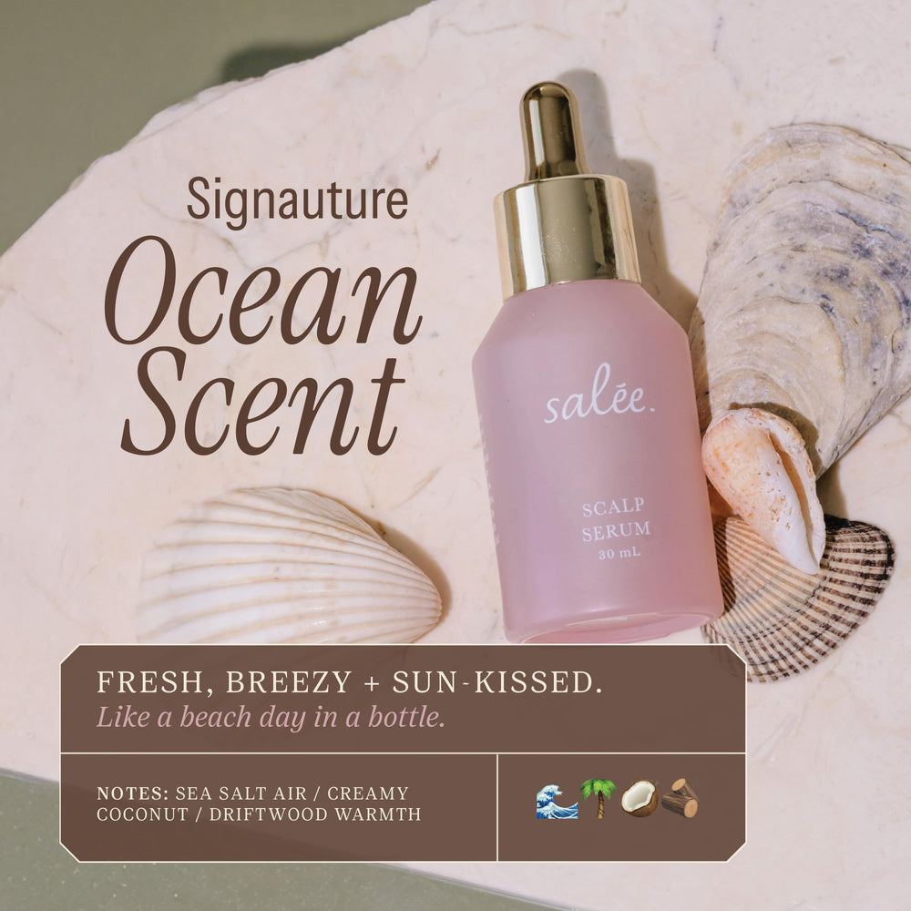 Salee Serum texture légère pénètre rapidement sans laisser de résidu.