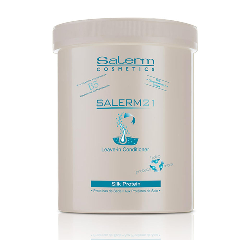 Salerm 21, bouteille proteine de soie, hydratation et demêlage faciles