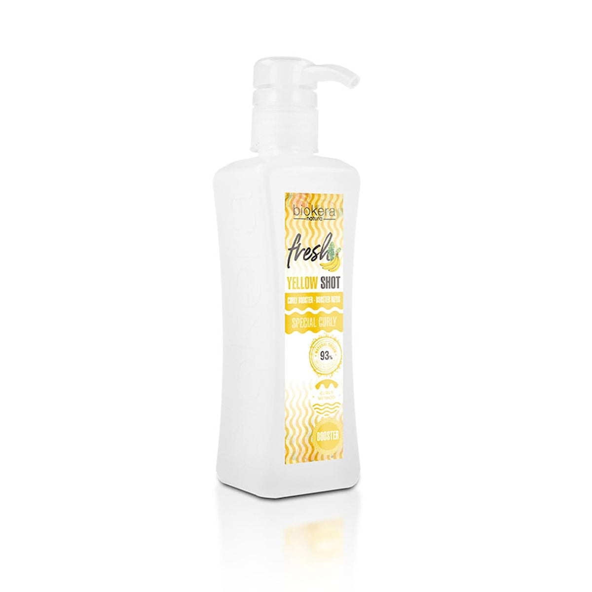 SALERM Biokera Fresh activateur de boucles jaune – bouteille prête à activer les boucles et hydrater.