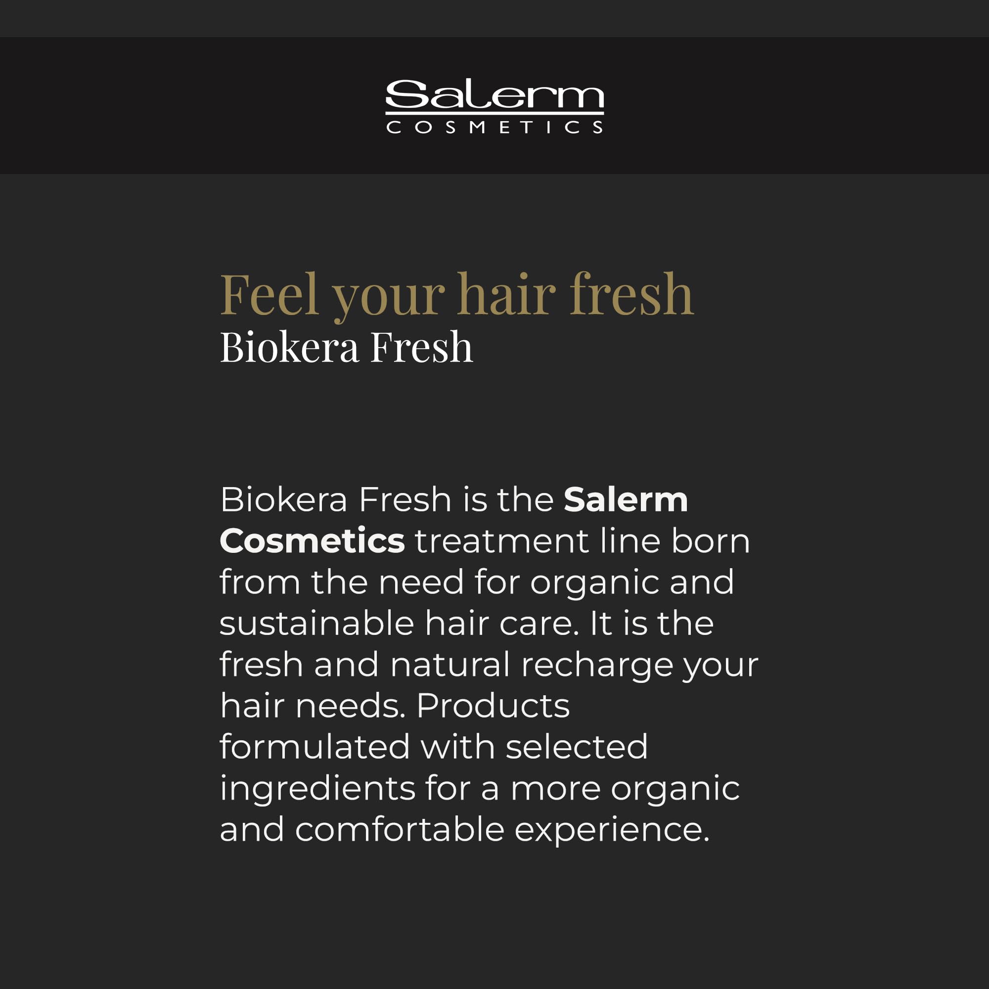 SALERM Biokera Fresh définition boucles – éclat et élasticité pour des boucles nettes.
