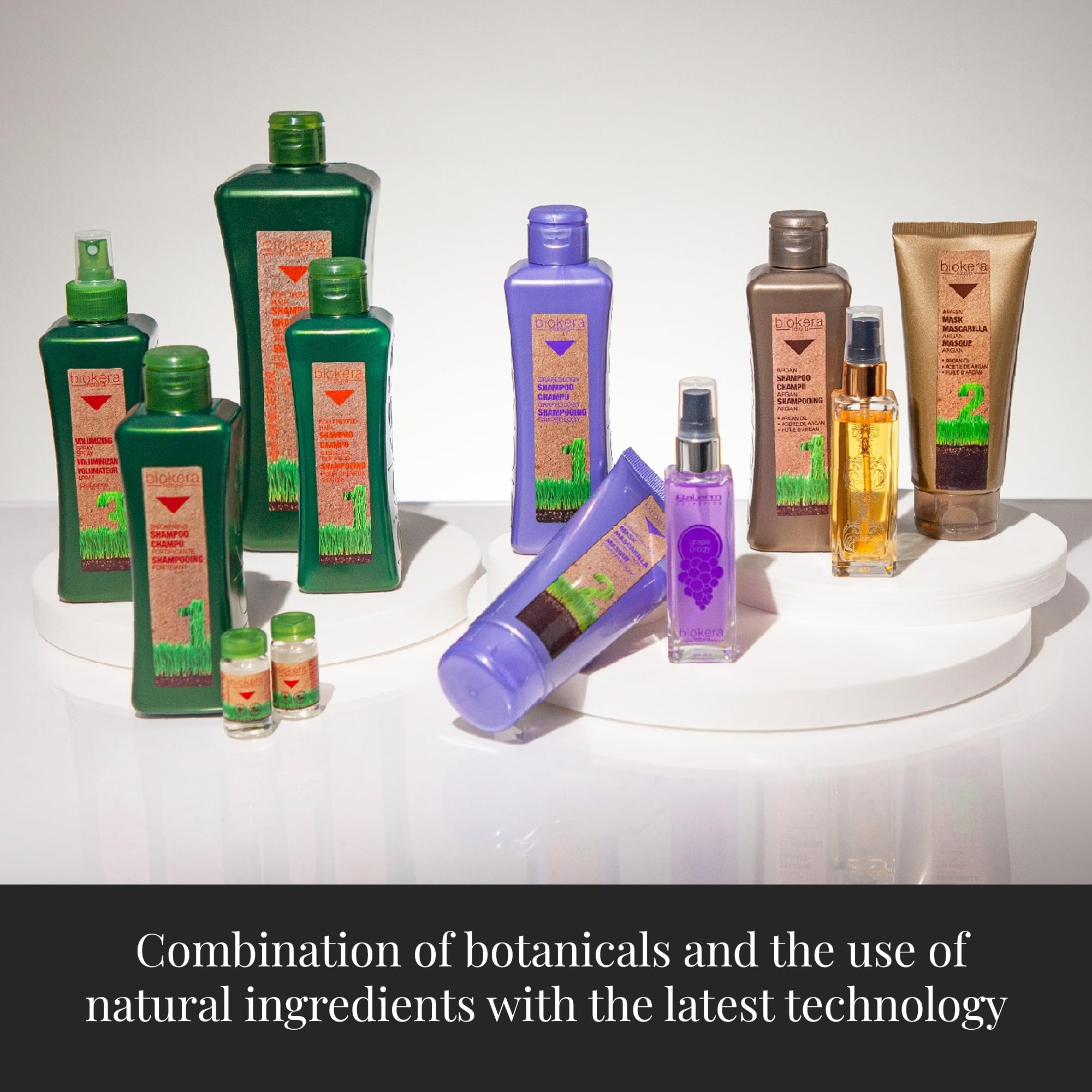 Format pratique 6 x 10 ml de SALERM Biokera Natura.