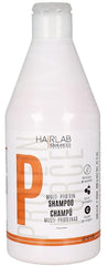 SALERM Hairlab Shampoing fortifiant, massage sur cuir chevelu et longueurs pour nourrir.