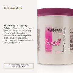 Texture cremeuse du masque Hi Repair pour une application facile.