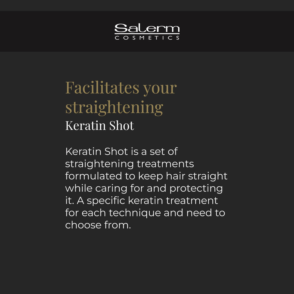 SALERM Keratin Shot: flacon 500 ml facile à utiliser au quotidien.