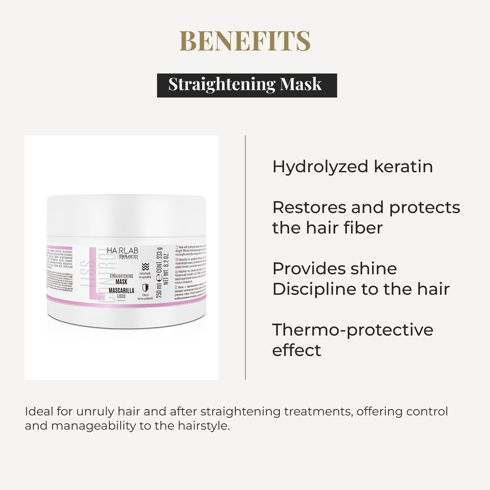 SALERM Lisos contrôle du frizz pour cheveux rebelles