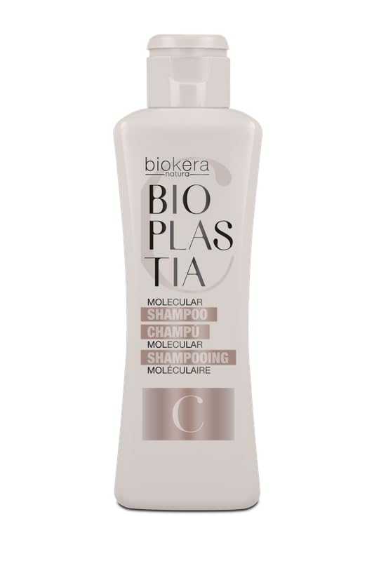 SALERM Shampoing Molecular Biokera Bioplastia – revitalise la fibre capillaire et équilibre le pH.