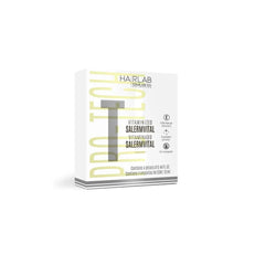SALERM Vitaminado Salermvital : bouteille-soin lissant pour cheveux brillants.