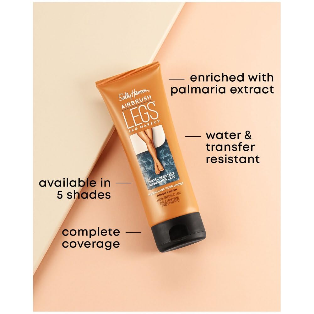 Sally Hansen Airbrush Legs: couverture des imperfections pour un aspect lisse.