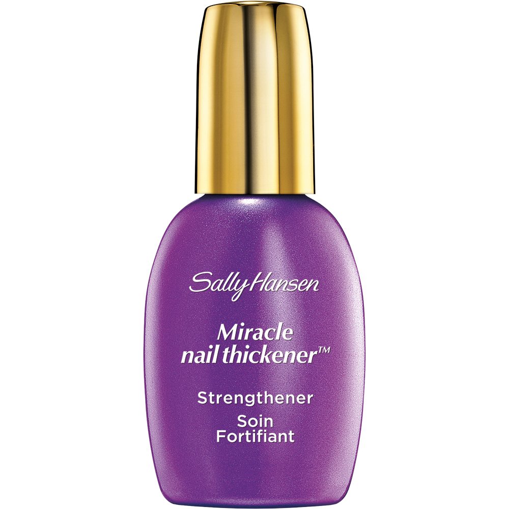 Sally Hansen Miracle Nail Thickener, flacon: renforce les ongles fins et protège.