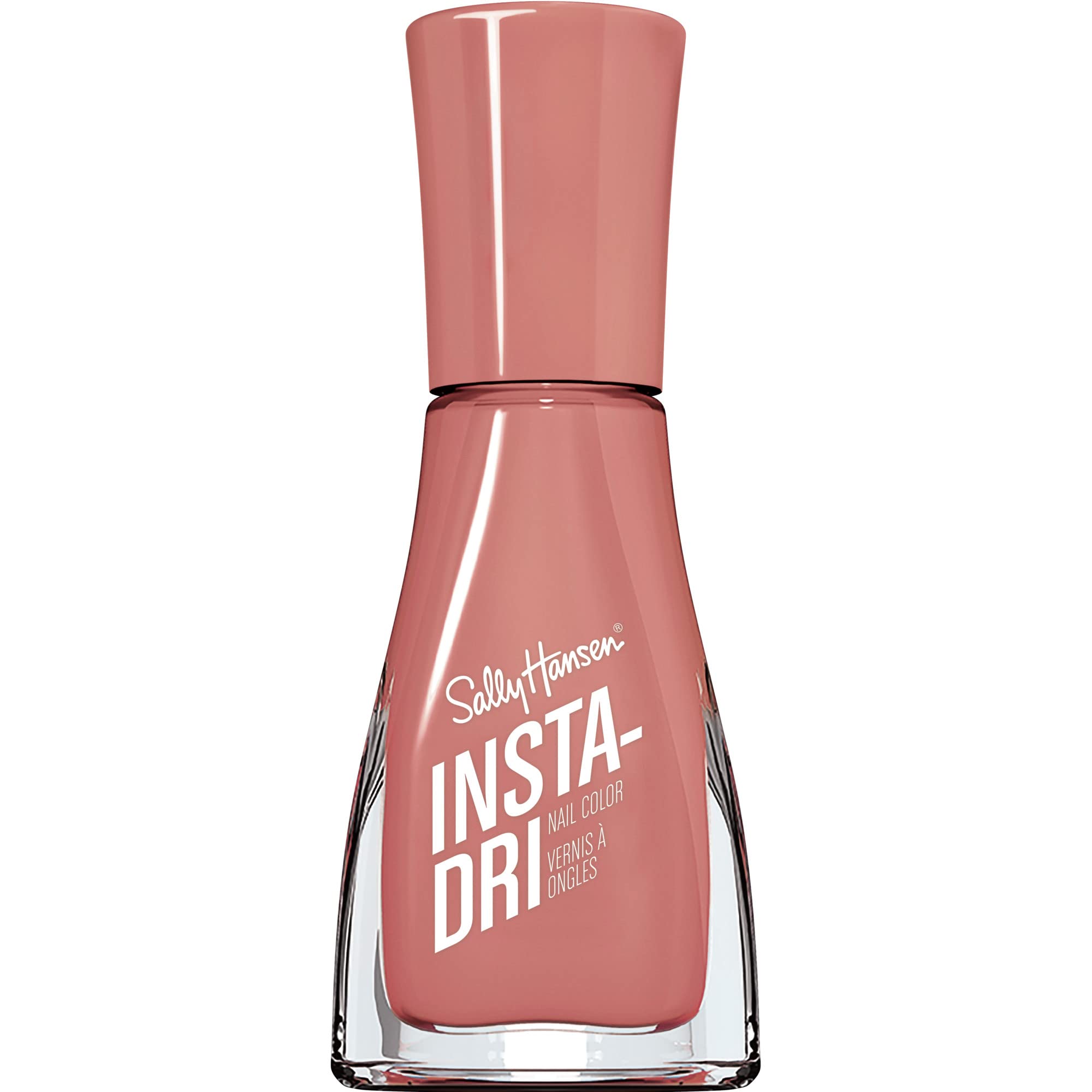 Vernis Sally Hansen Insta-Dri Mauve It avec bouteille et capuchon assortis pour repérage rapide