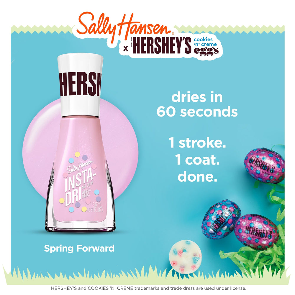 Sally Hansen Insta-Dri Séchage 60 secondes : gain de temps précieux.