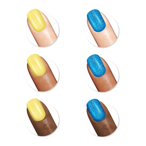 Sally Hansen Insta-Dri Despicable Me duo – emballage et palette variée.