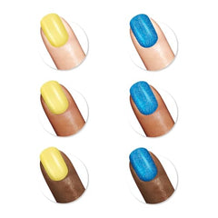 Sally Hansen Insta-Dri Despicable Me duo – emballage et palette variée.
