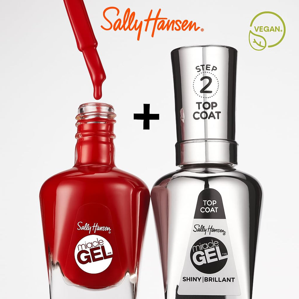 Enlèvement facile comme vernis standard avec Miracle Gel.