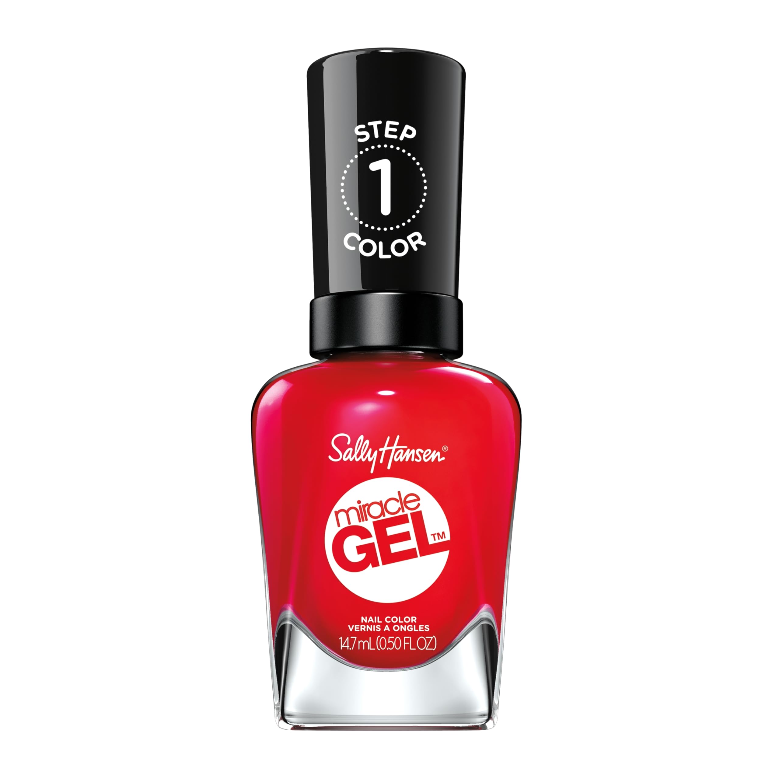 Sally Hansen Miracle Gel : finition gel à domicile sans UV.