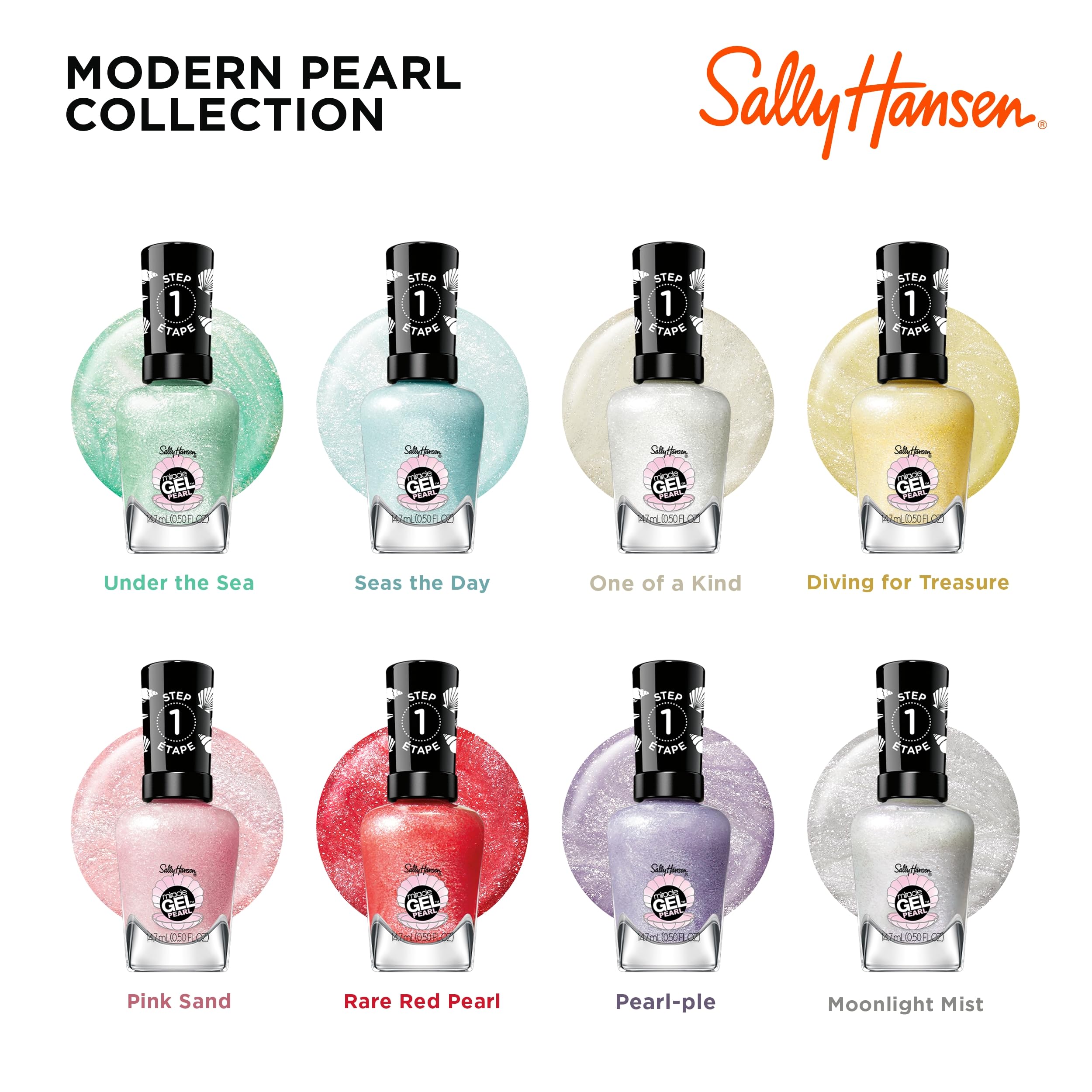Sally Hansen Miracle Gel sans UV – vernis gel pratique sans lampe.