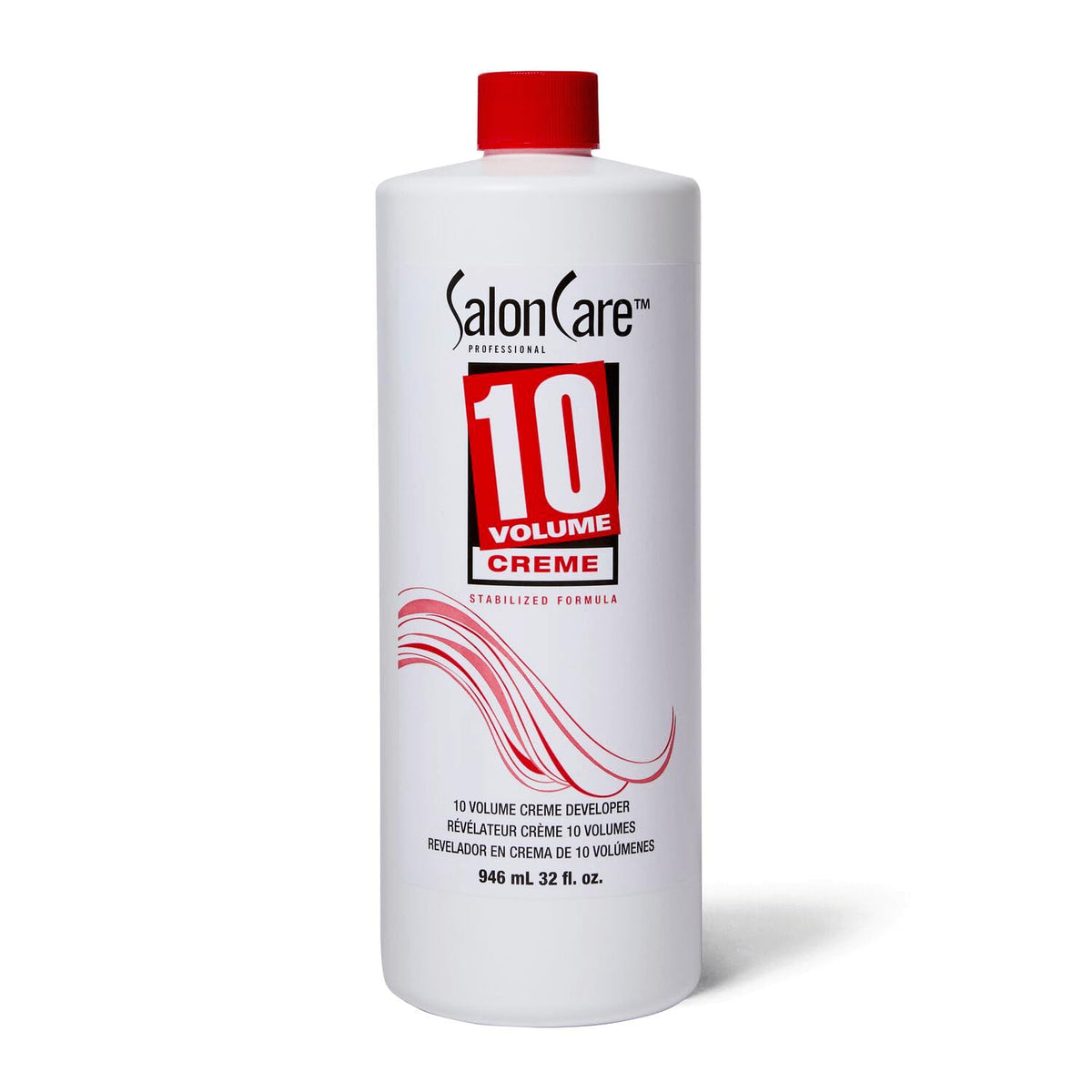 Salon Care Développeur Crème 10 Volume – bouteille 32 onces pour coloration permanente possible.