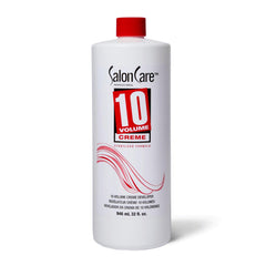 Salon Care Développeur Crème 10 Volume – bouteille 32 onces pour coloration permanente possible.