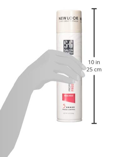 Salon Grafix aérosol coiffant ultra-fixe: démonstration d’application résistante à l’humidité et tenue longue.