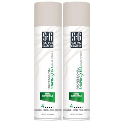Salon Grafix fixateur coiffant : bouteille prête à l'emploi pour une tenue durable et brossage facilité.