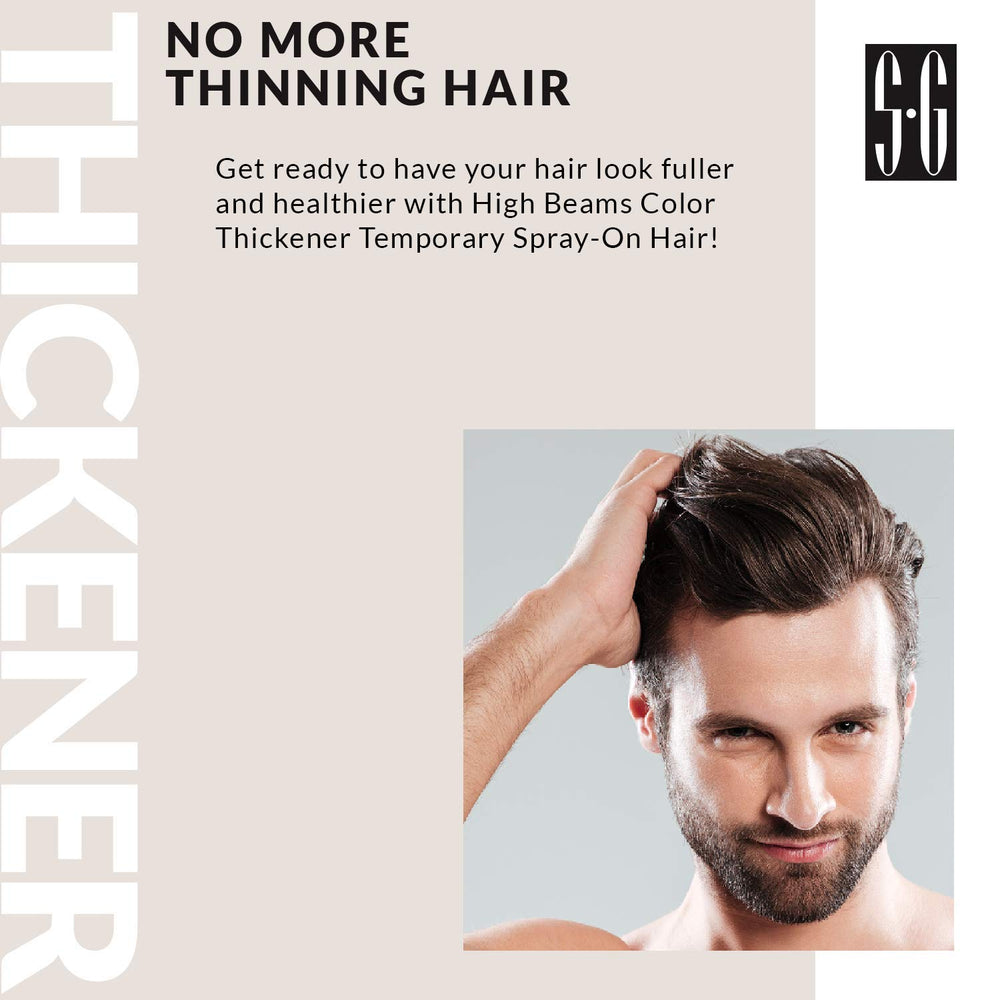 Application sur cheveux fins avec densification visuelle par High Beams