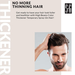 Application sur cheveux fins avec densification visuelle par High Beams
