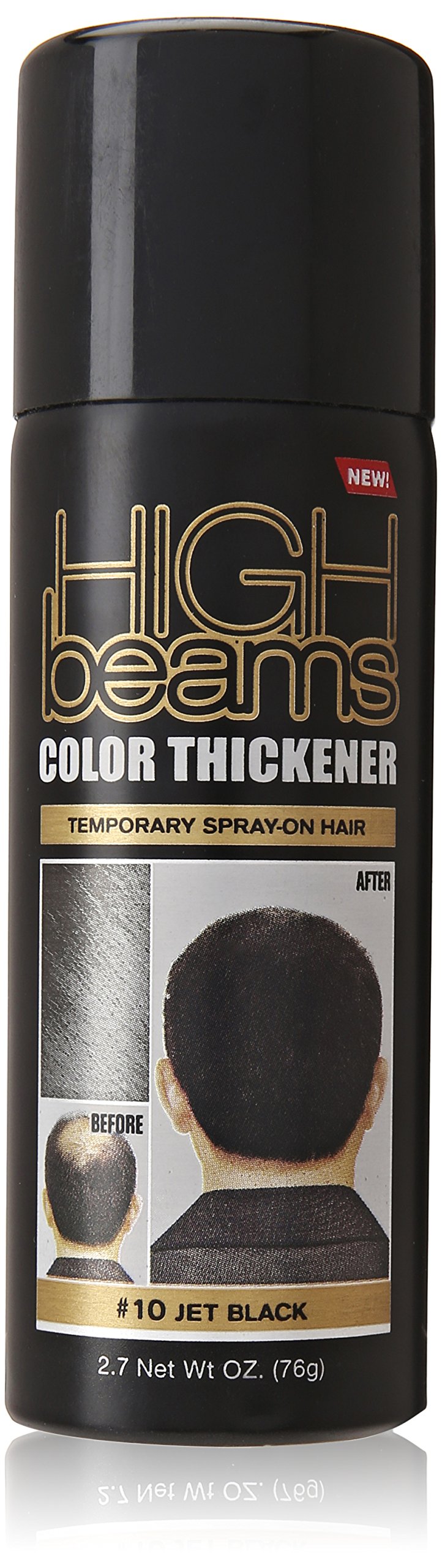 Salon Grafix High Beams spray noir jet, couleur temporaire qui épaissit visuellement les cheveux