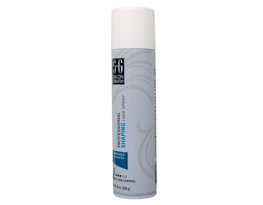 Salon Grafix Spray Coiffage Fini tactile - aspect naturel et toucher léger.