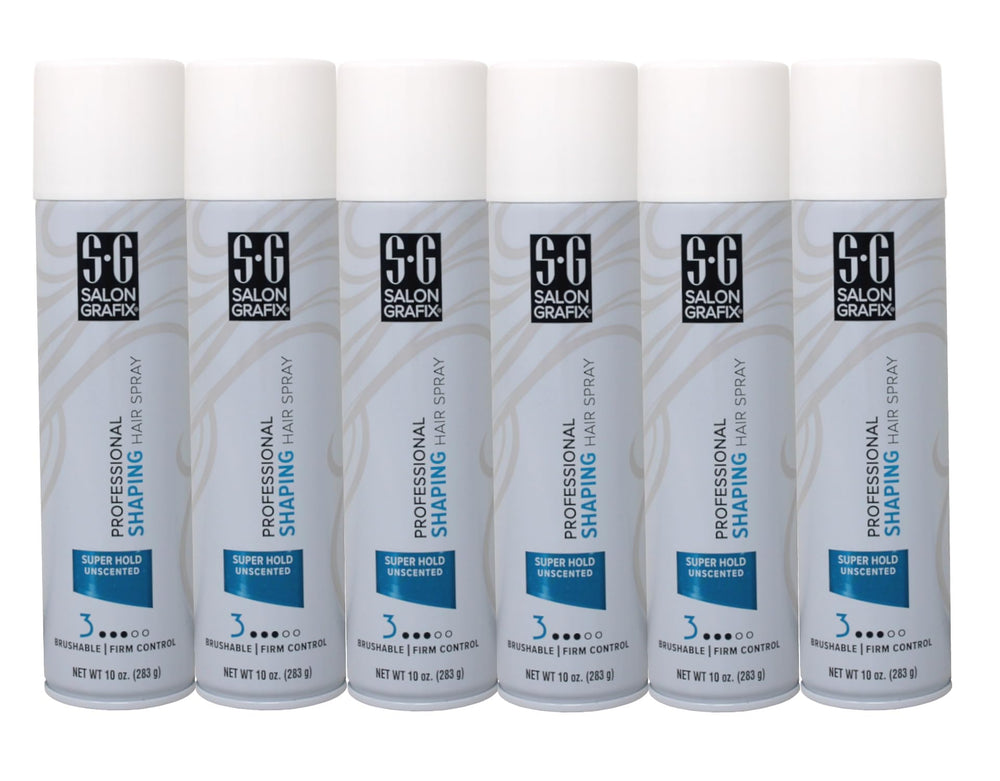 Salon Grafix Spray Coiffage Sans Odeur - bouteille 10oz, coiffage discret.