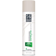 Salon Grafix vaporisateur coiffage : application facile, fixation contrôlée et brillance naturelle.
