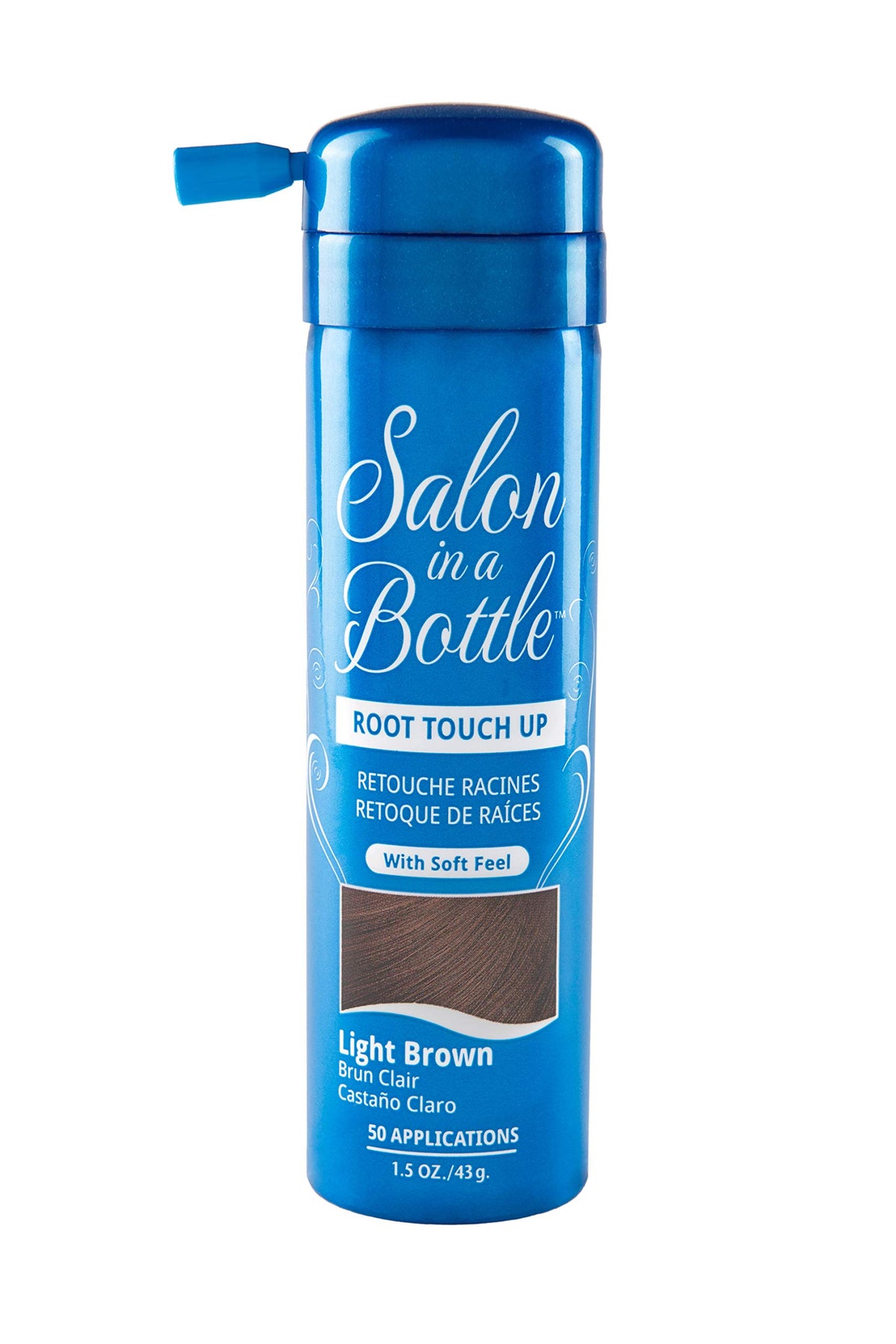 Salon in a Bottle retouche racines brun clair couverture naturelle rapide