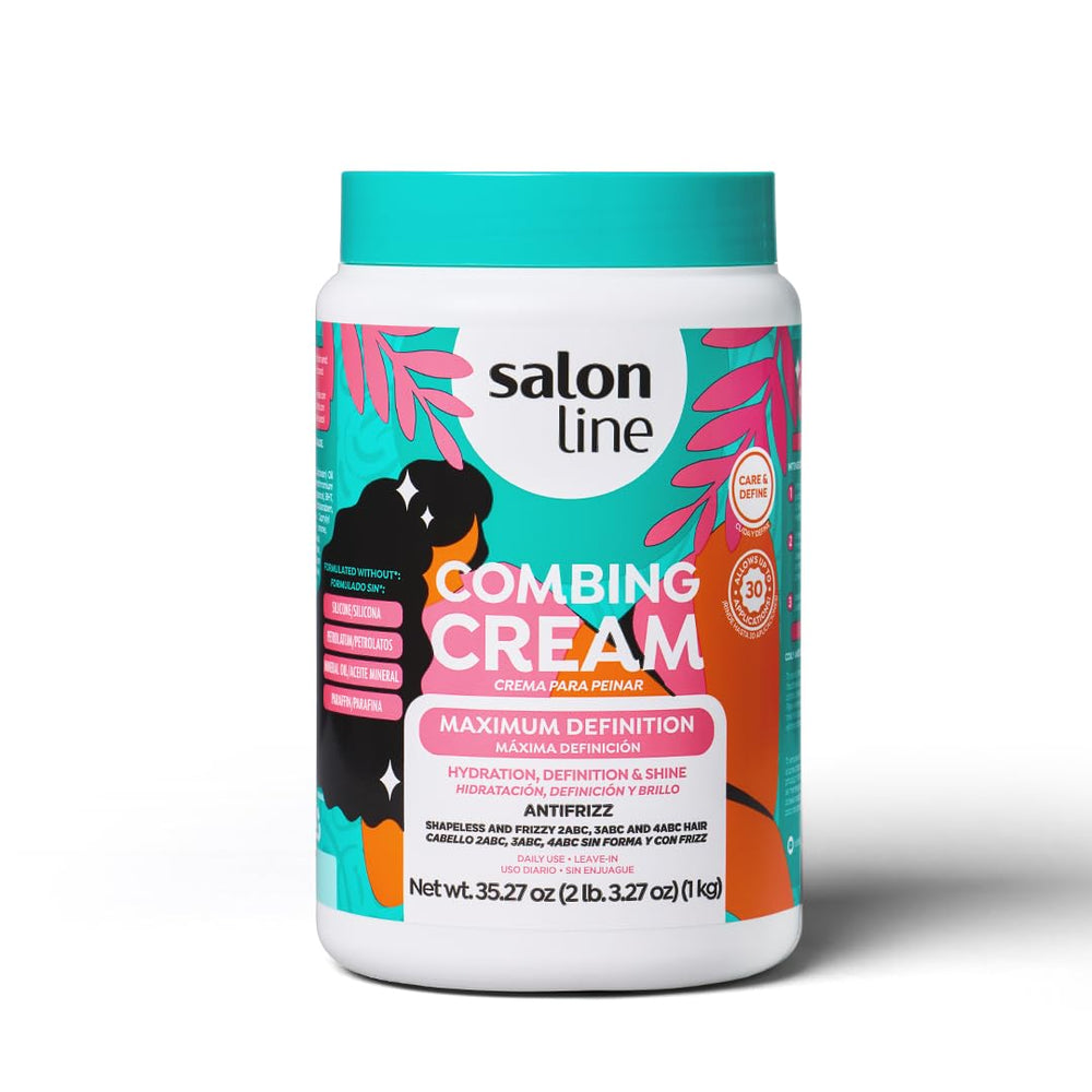 Salon Line Crème Définition Maximale – mise en valeur de la brillance naturelle.