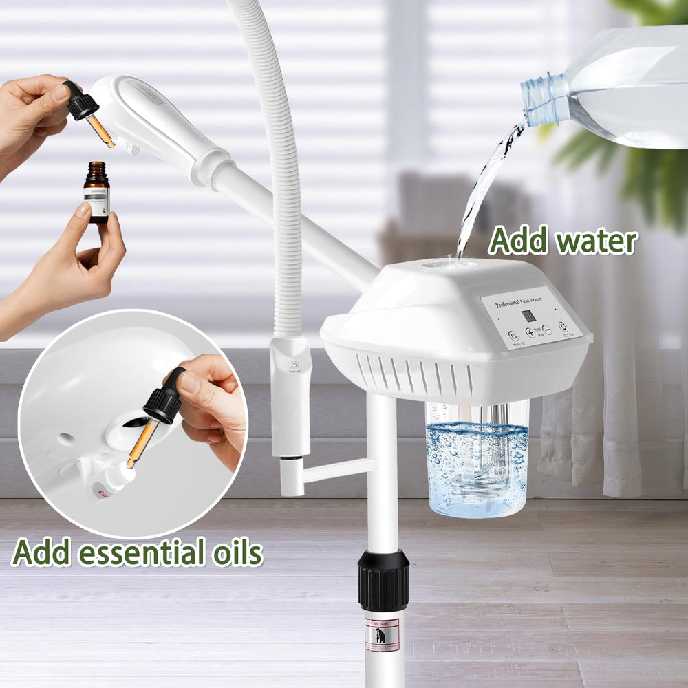 Salon Senor gobelet d'eau amovible pour un remplissage facile.