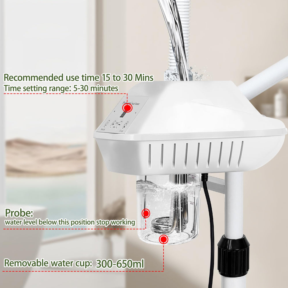 Salon Senor steamer hauteur reglable pour s adapter à votre espace.
