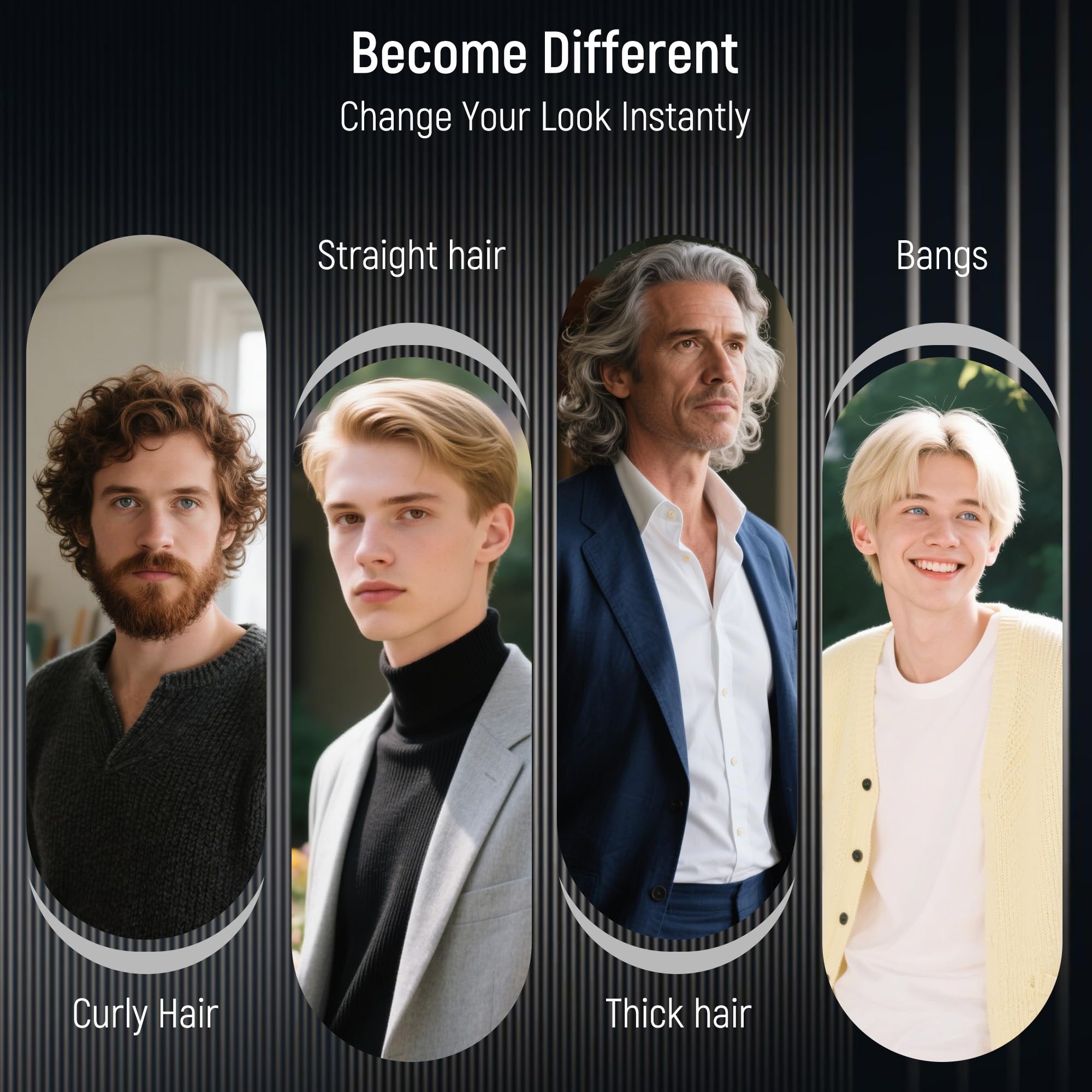 SALON SILK Conception professionnelle: outils de coiffure pour homme, finition soignée.