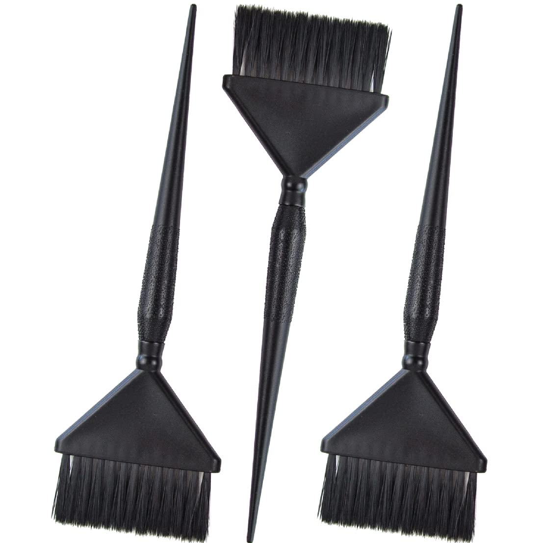 Salon Supply Co brosse-teinture extra-large en action pour une application rapide et homogène.