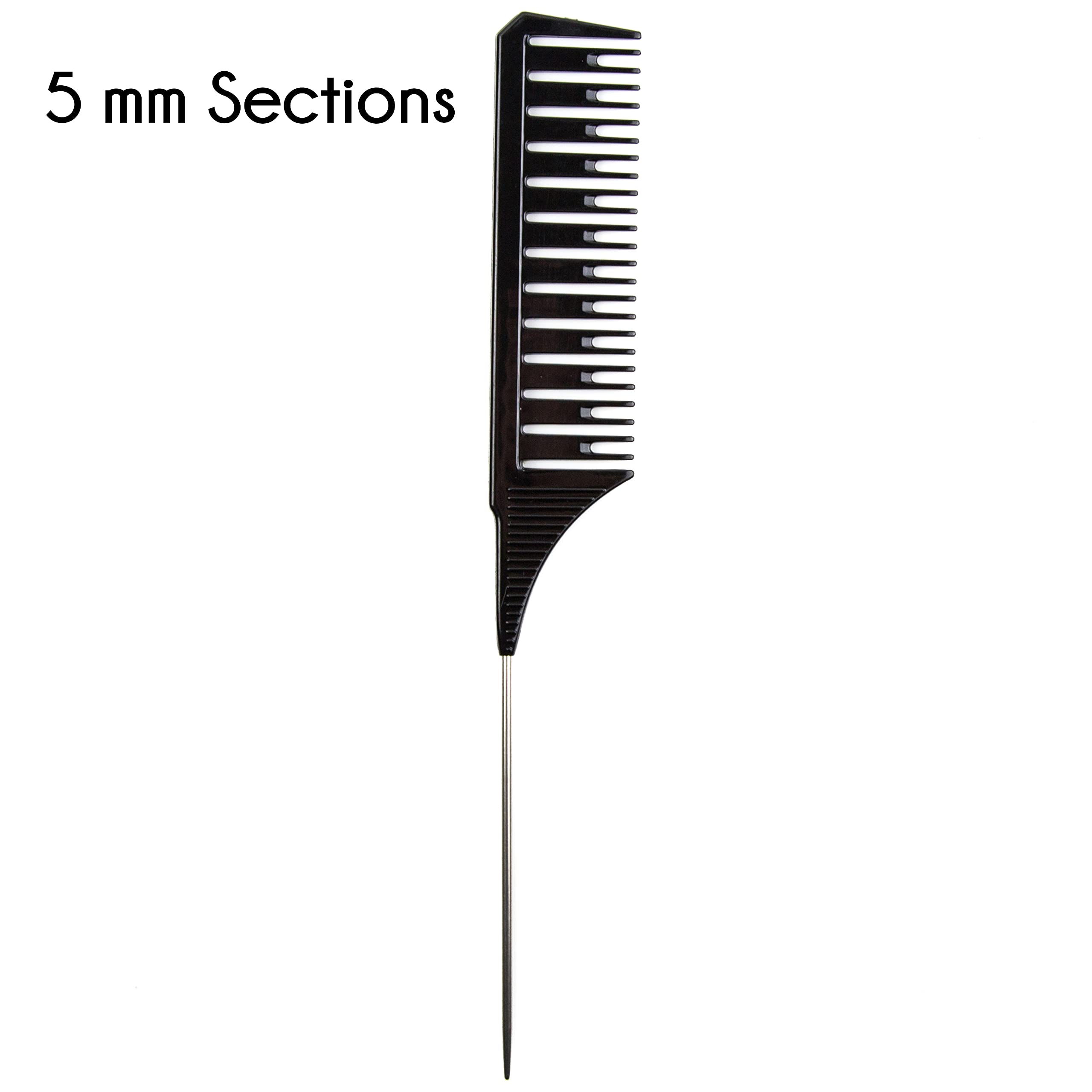 Salon Supply Co Lot 4 peignes mise en lumière sections 4 mm pour balayages plus larges.