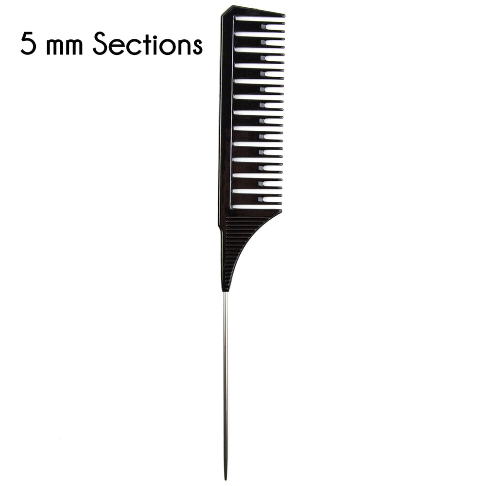 Salon Supply Co Lot 4 peignes mise en lumière sections 4 mm pour balayages plus larges.