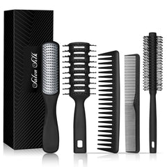 SalonSilk brosse pour cheveux homme ventilée, séchage rapide et coiffage fluide.