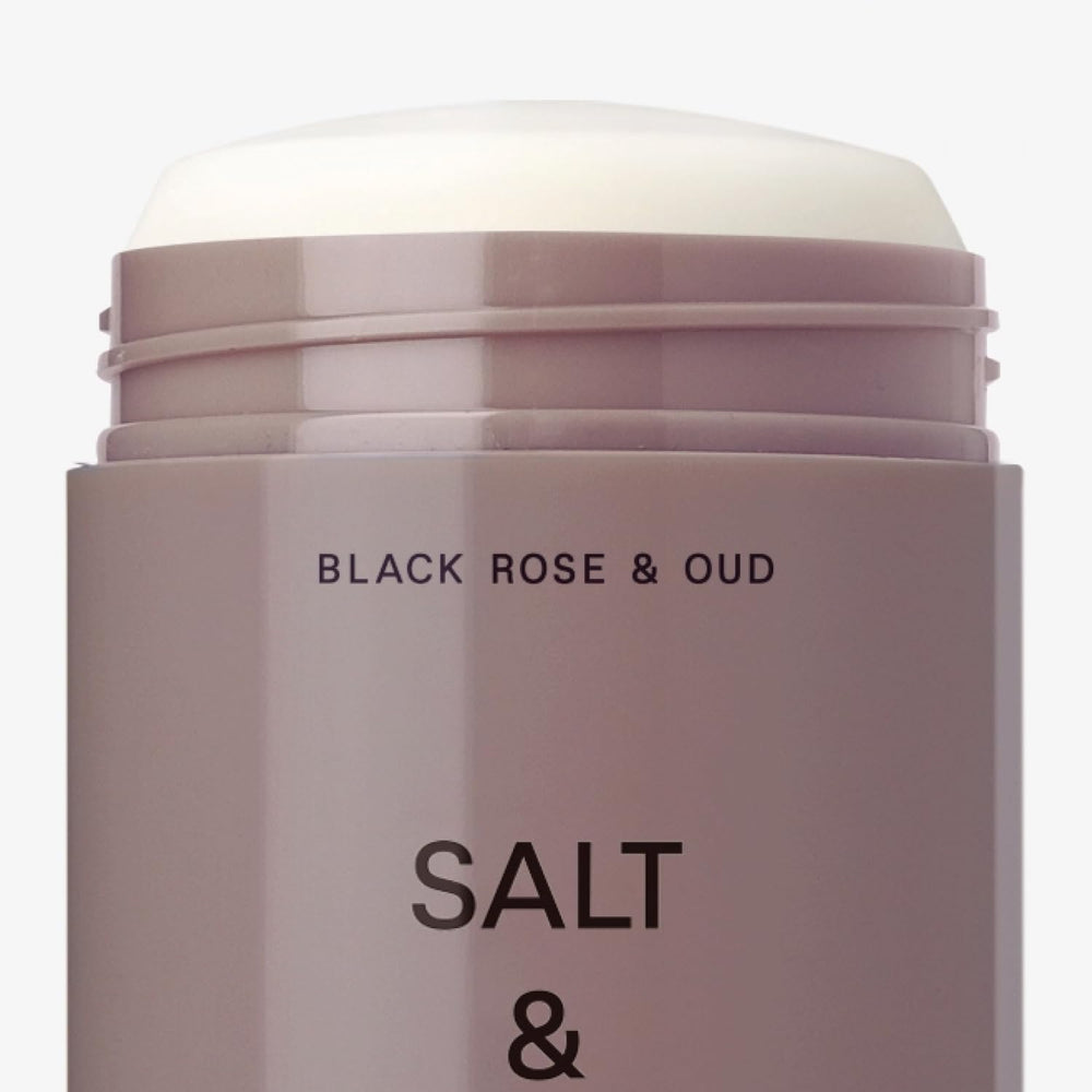Salt & Stone déodorant parfum Black Rose & Oud parfum floral et sensuel.