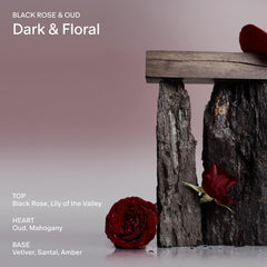 Salt & Stone Crème Mains Parfum Black Rose & Oud crée une expérience sensorielle.