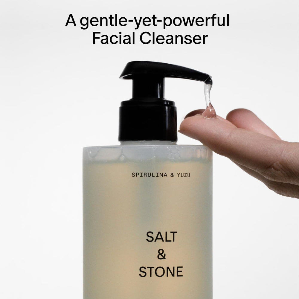 Salt & Stone Nettoyant Visage – texture légère et rinçage facile