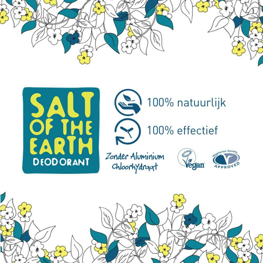 Salt Of the Earth Crystal Spring déodorant application, utilisation facile au quotidien.