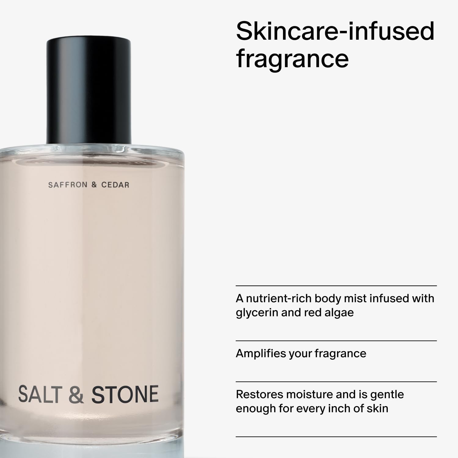 Salt & Stone certification vegan sans cruauté animale.