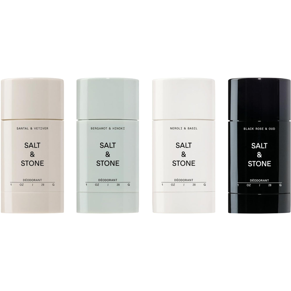 Salt & Stone déodorant aluminium-free 48h, glisse sans traces sur la peau.